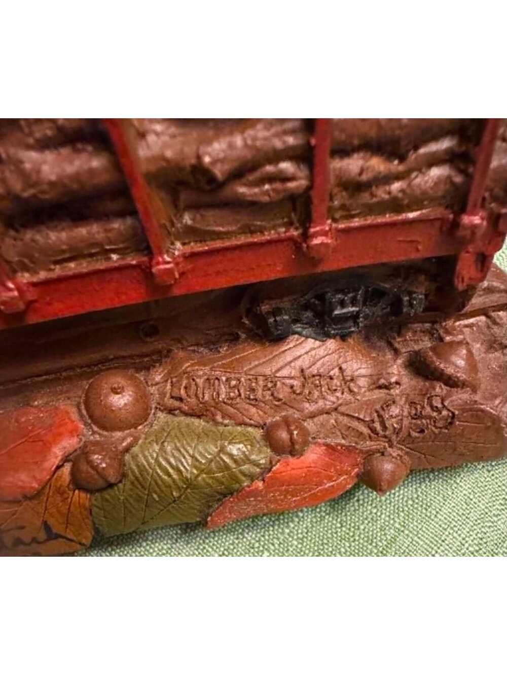 Tom Clark Cairn Creations "Lumber Jack" Retired 1988 signed, excellent condition - Picture 2 of 3